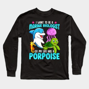 Future Marine Biologist Gift Long Sleeve T-Shirt